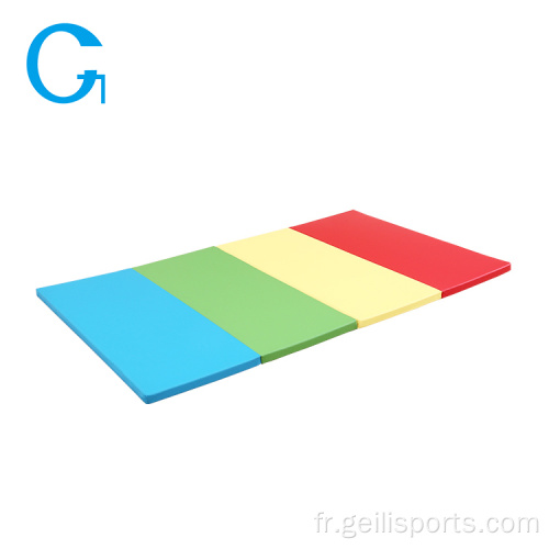 Tapis de jeu d&#39;exercice de gymnastique colorés